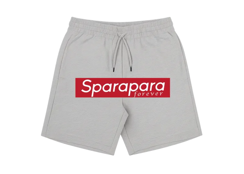 Box Logo Shorts Grey
