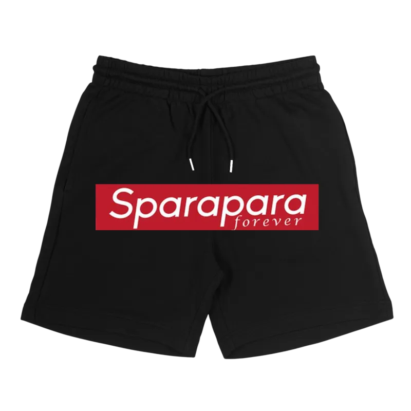 Box Logo Shorts Black