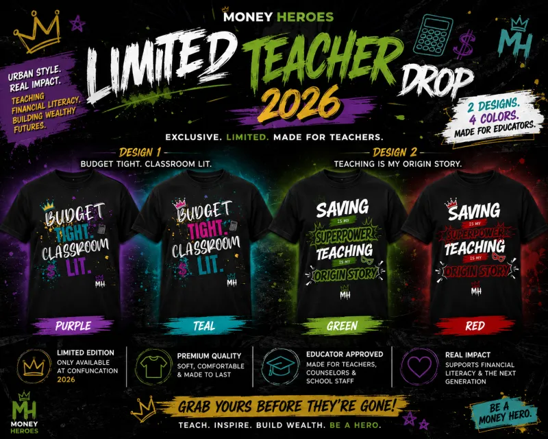 Money Heroes™: Limited Teacher Drop