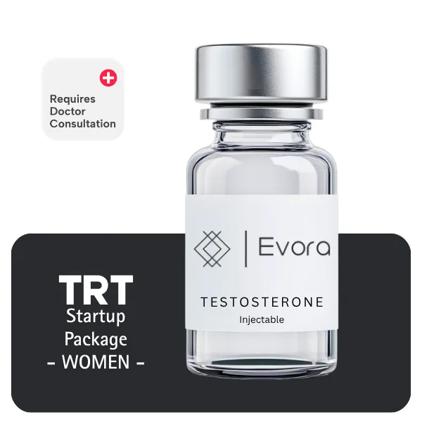 TRT Women's Startup Package (Consult, Labs, Cypionate 200mg/mL 10mL)