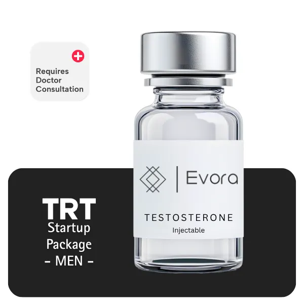 TRT Men's Startup Package 60 days (Consult, Labs, Cypionate 200mg/mL 10mL + Anastrozole 24×1mg)