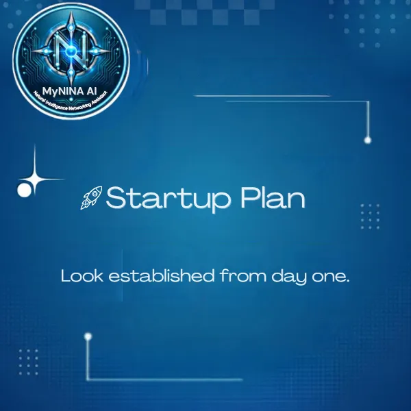 MyNINA Startup Plan