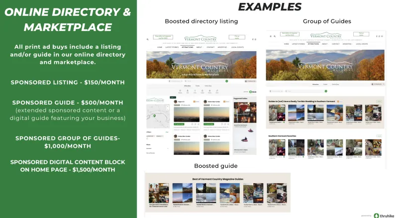 Thruhike Vista Community Advertising Add-On