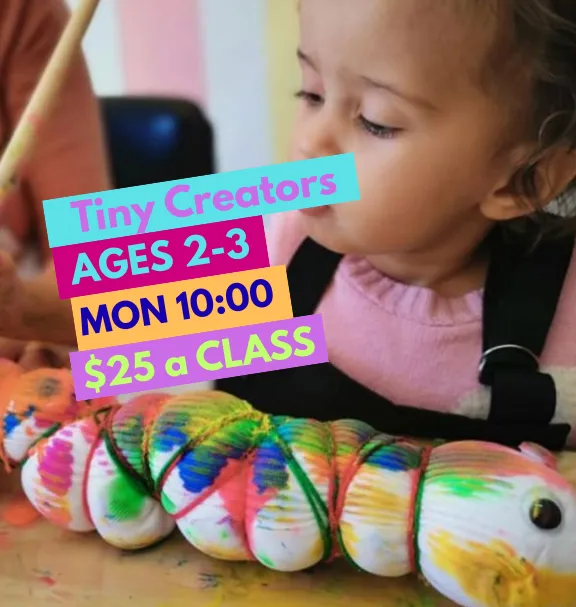 Tiny Creators Age 2-3 (Mommy and me)