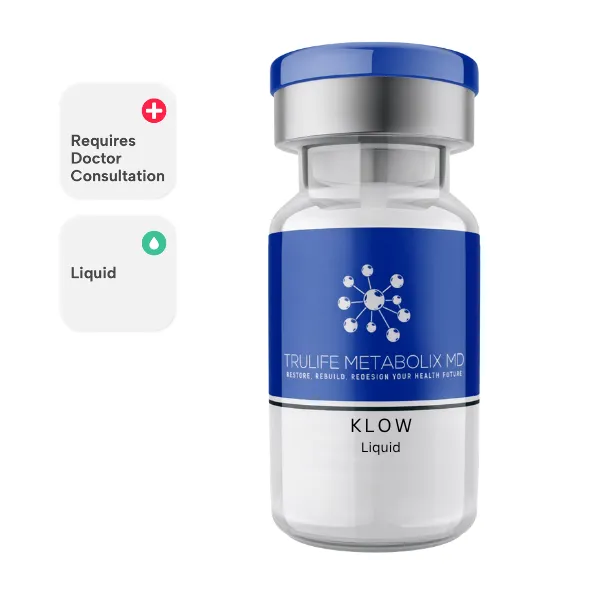 KLOW (BPC-157 / GHK-Cu / KPV / TB-500) 15/50/15/15mg (5mL) (Liquid)
