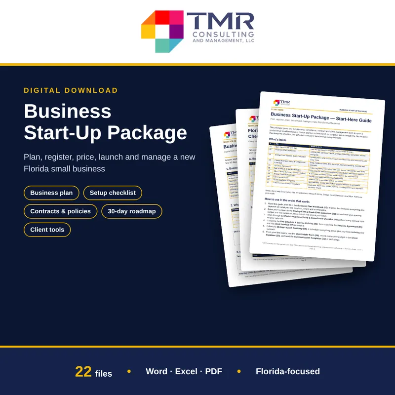 Business Start-Up Package