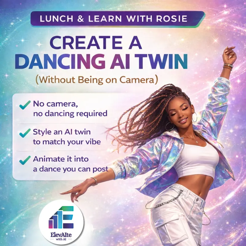 Replay: Lunch & Learn - Dancing AI Twin