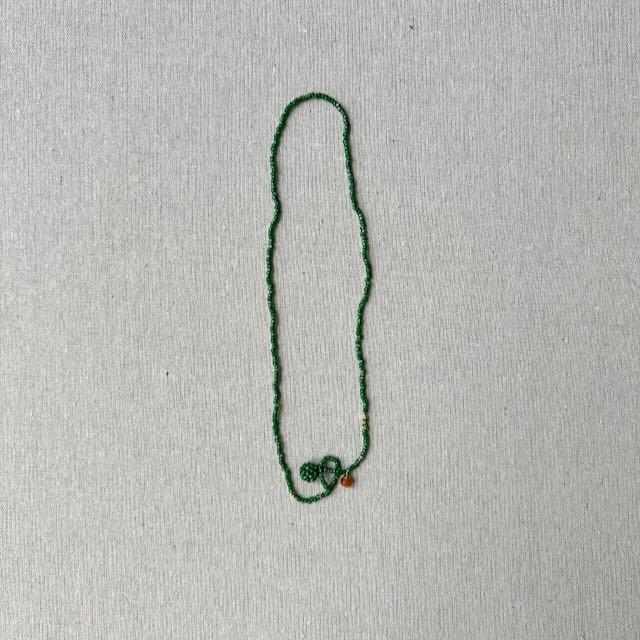 Green Beaded Necklace