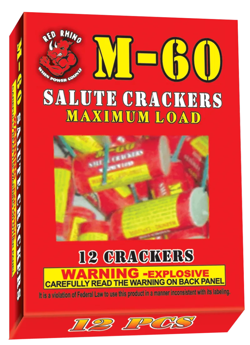 M-60 Crackers 12 pack