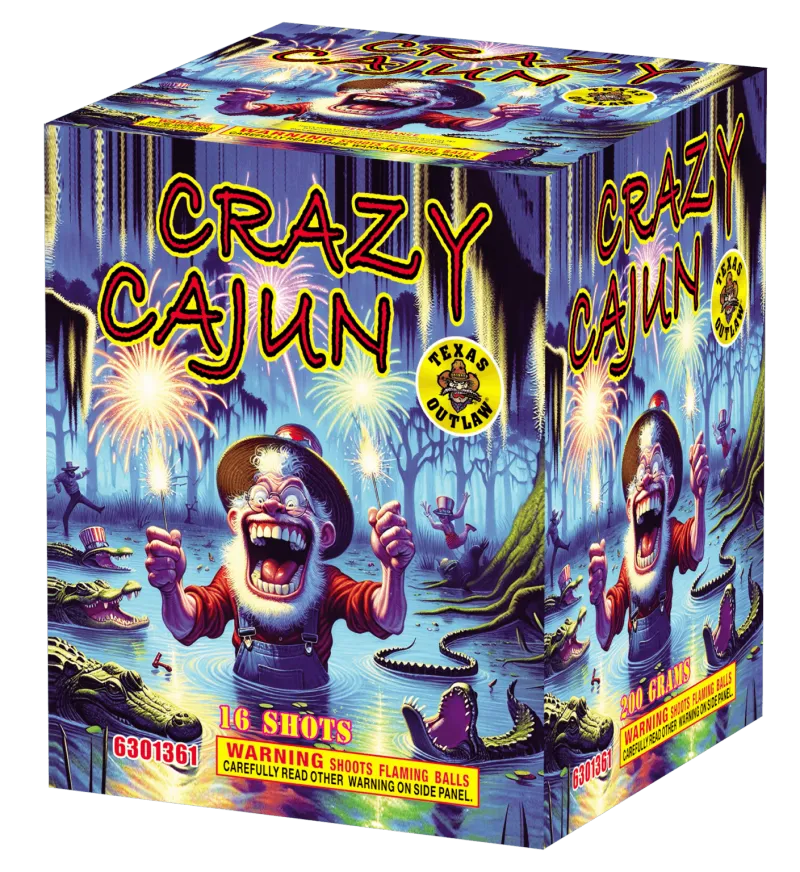 Crazy Cajun 16 shot