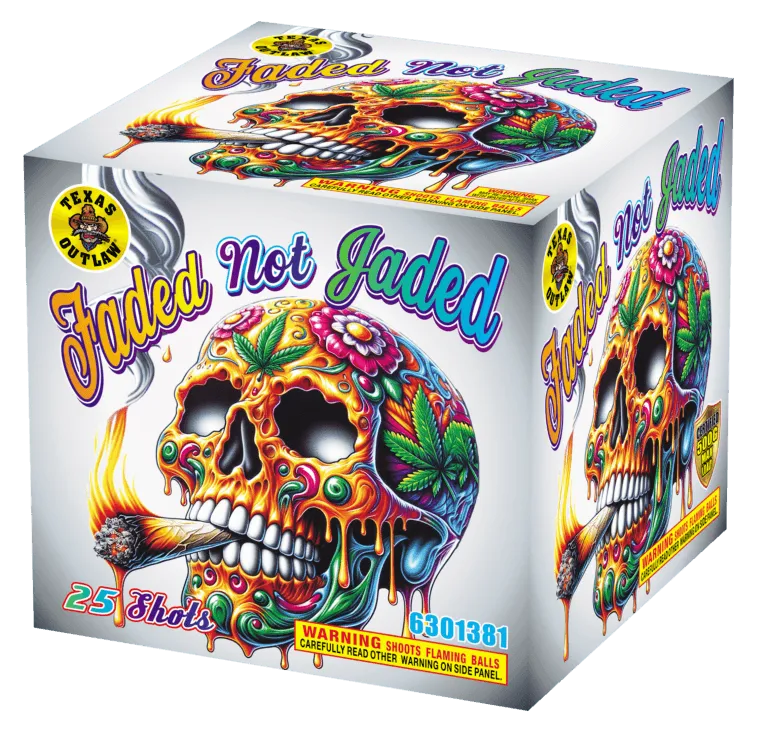 Faded Not Jaded  25 shot