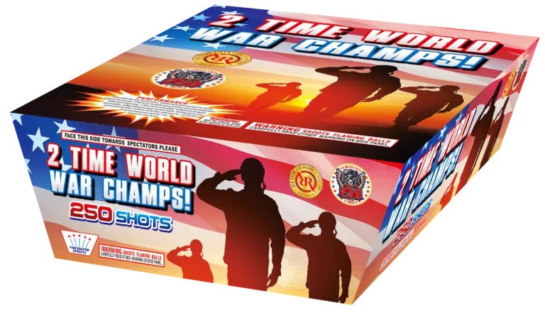 2 Time World War Champs!  250 shot