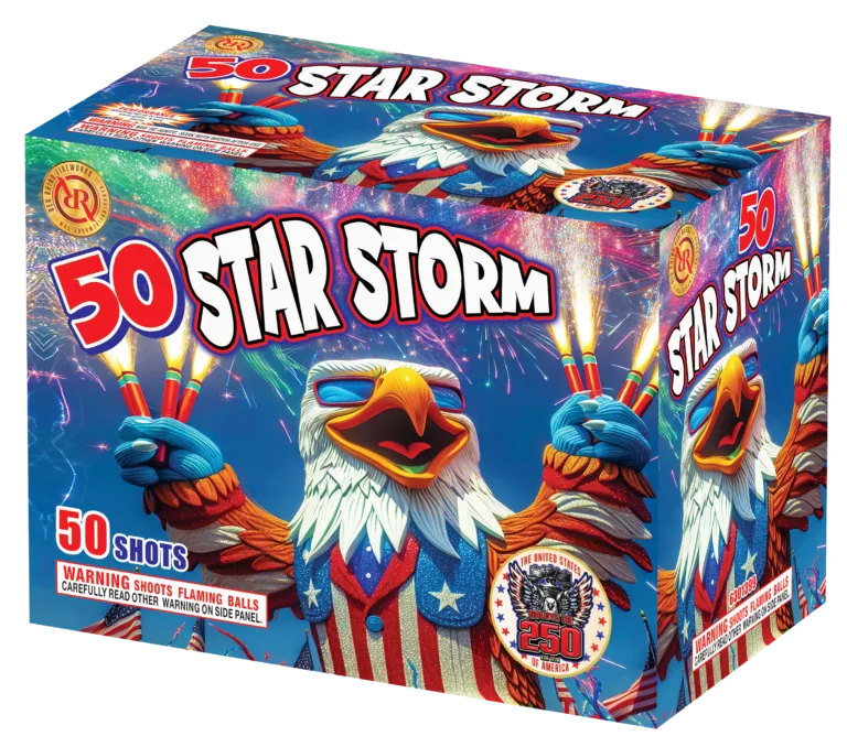 50 Star Storm 50 shot