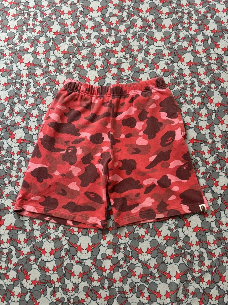 05' Bape N.E.R.D. Camo Sweatshorts