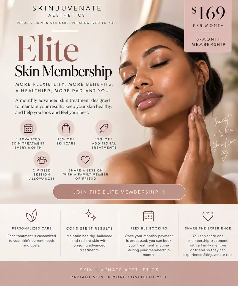 Skinjuvenate Elite Skin Membership