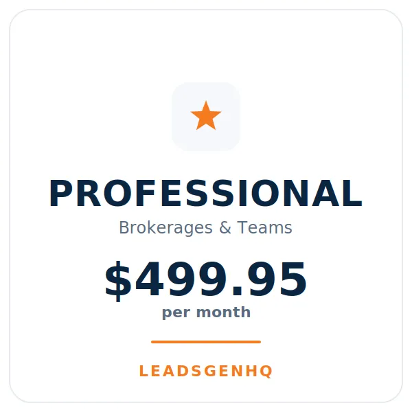 LeadsGenHQ Provider Access — Professional