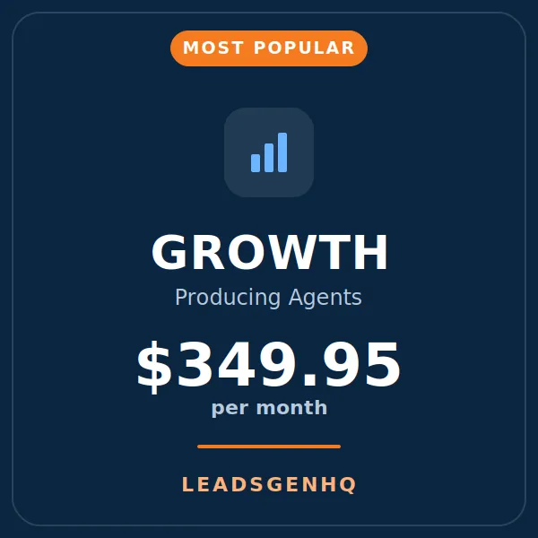 LeadsGenHQ Provider Access — Growth (Most Popular)