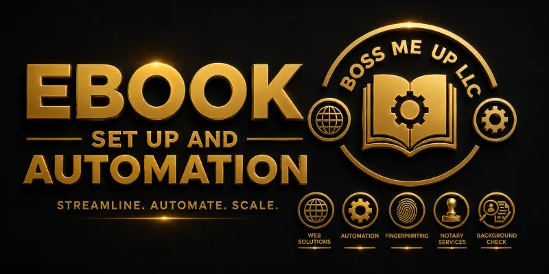 Ebook Branding Set-Up And Automation