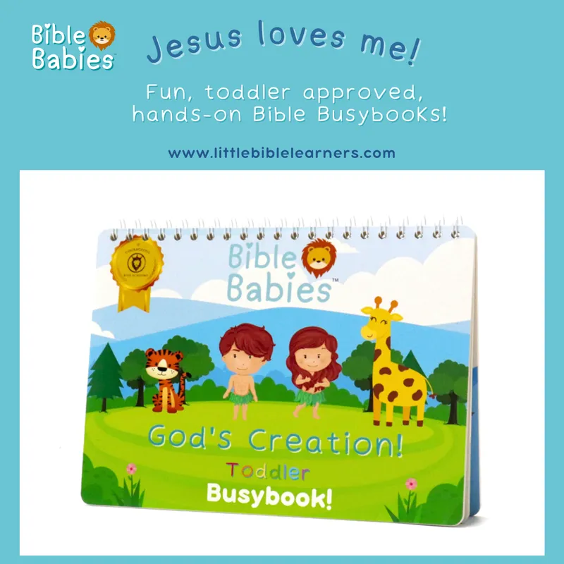 Toddler Bible Busy Book