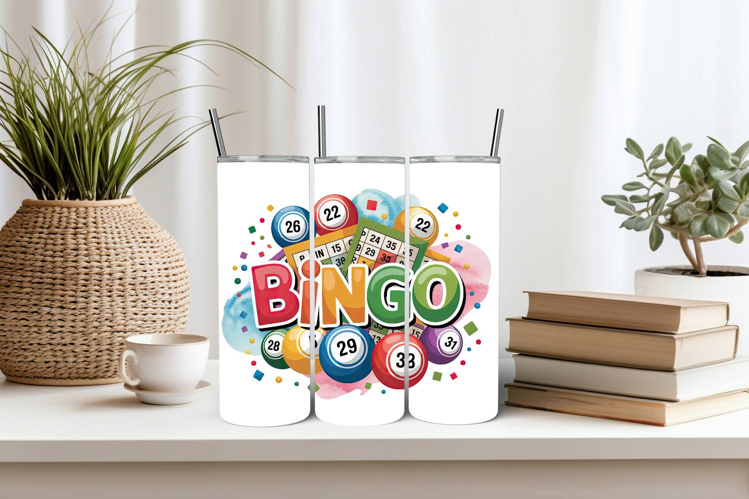 Bingo fond blanc