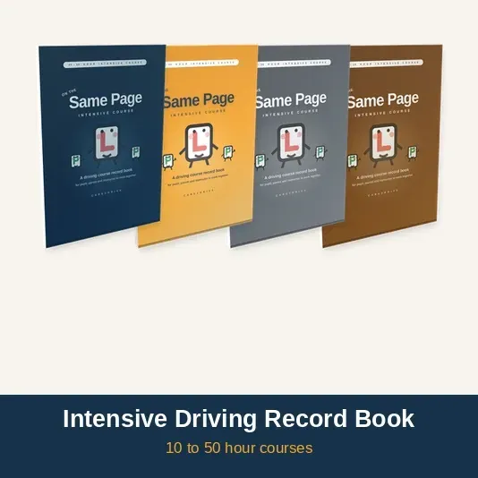 Same Page - Bundle - 4 x Intensive Course Workbooks - A4 
