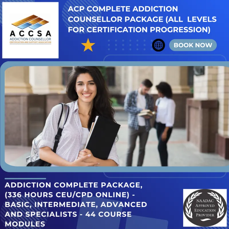 ACP Complete Package, 44 Modules - 321 Hours CEU/CPD