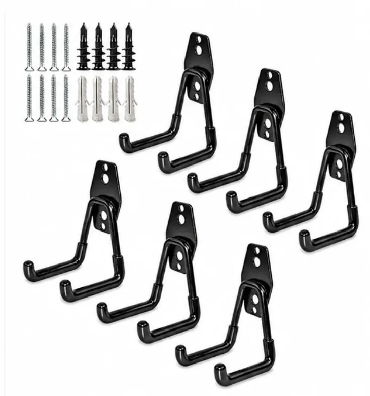 Heavy Duty Multi-Purpose Hooks (6 count)