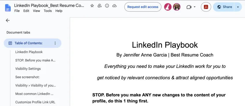 LinkedIn Playbook 