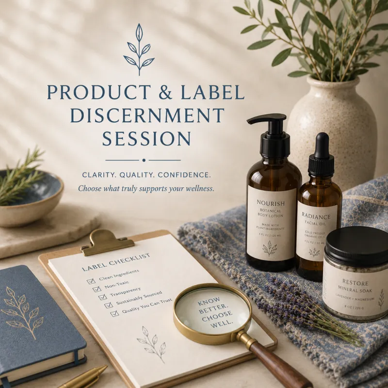 Product & Label Discernment Session