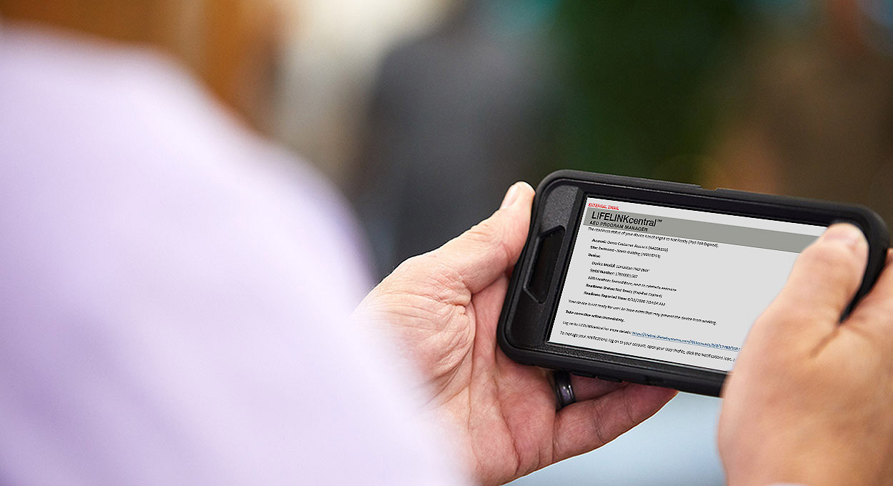 LIFELINKcentral™ AED Program Management