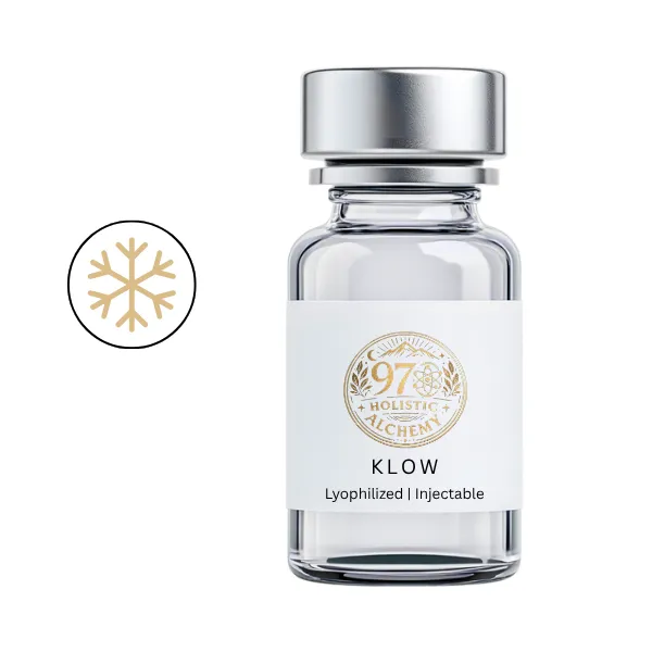 KLOW (BPC-157 / GHK-CU / TB-500 / KPV) 10mg/50mg/10mg/10mg/mL (3mL) - Lyophilized