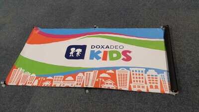 KIDS A-Frame City Scape Banner