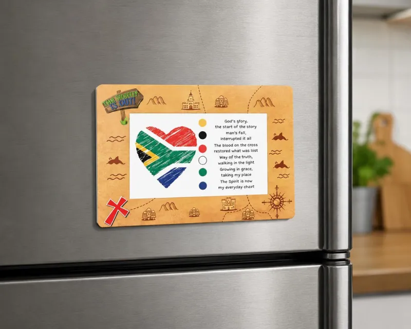 Fridge magnet Afr/Eng - Pre-Order