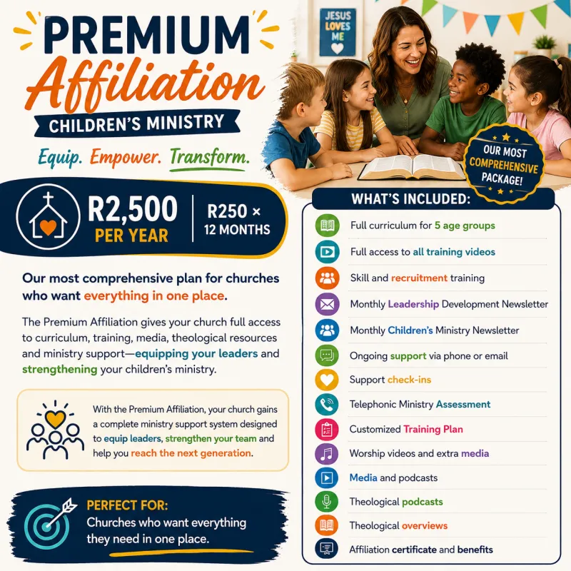 Children’s Ministry Affiliation Subscription 