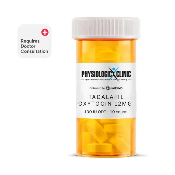 Tadalafil/Oxytocin 12mg/100 IU ODT - 10 Count