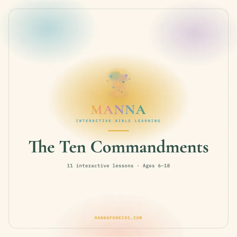 MANNA — The Ten Commandments