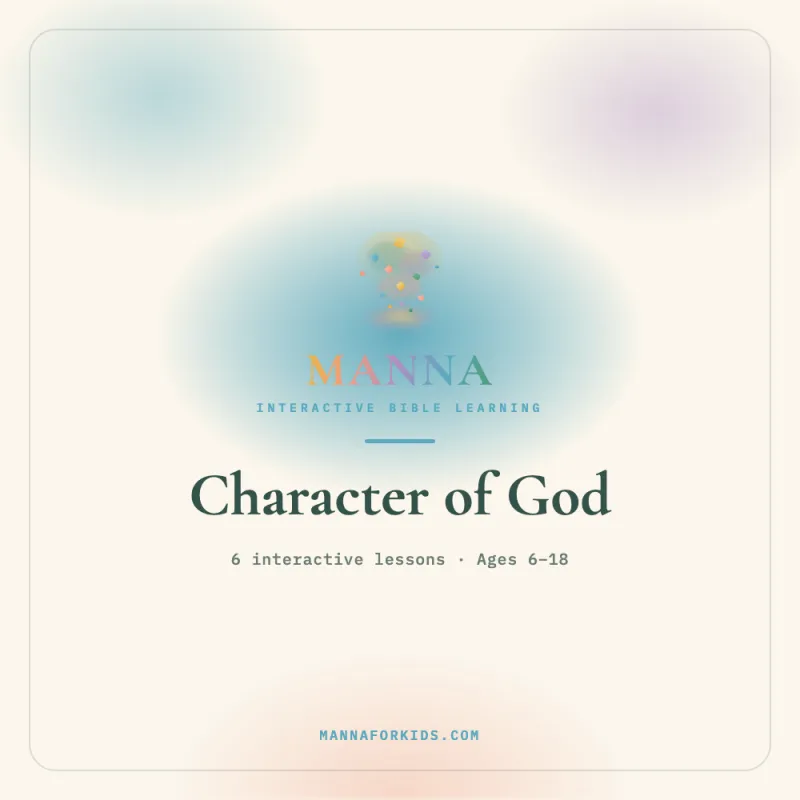 MANNA — Character of God