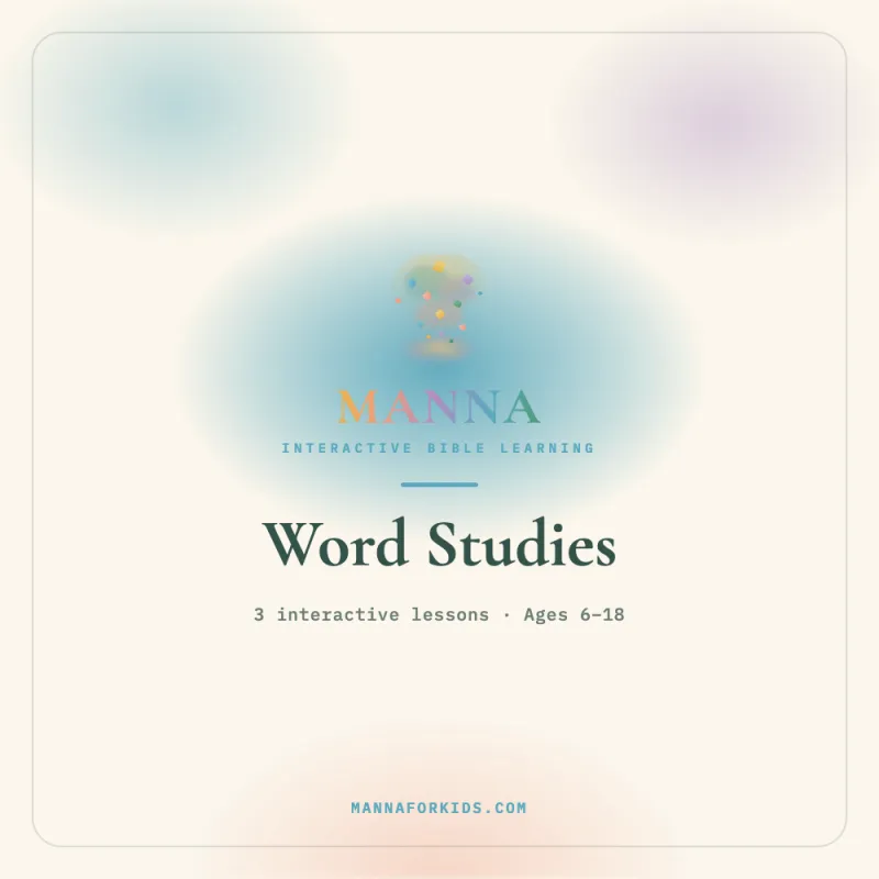 MANNA — Word Studies