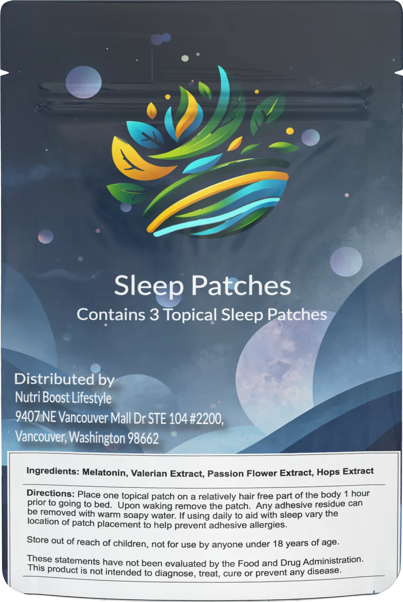Sleep Patch Trial Pack - 3 Night Supply