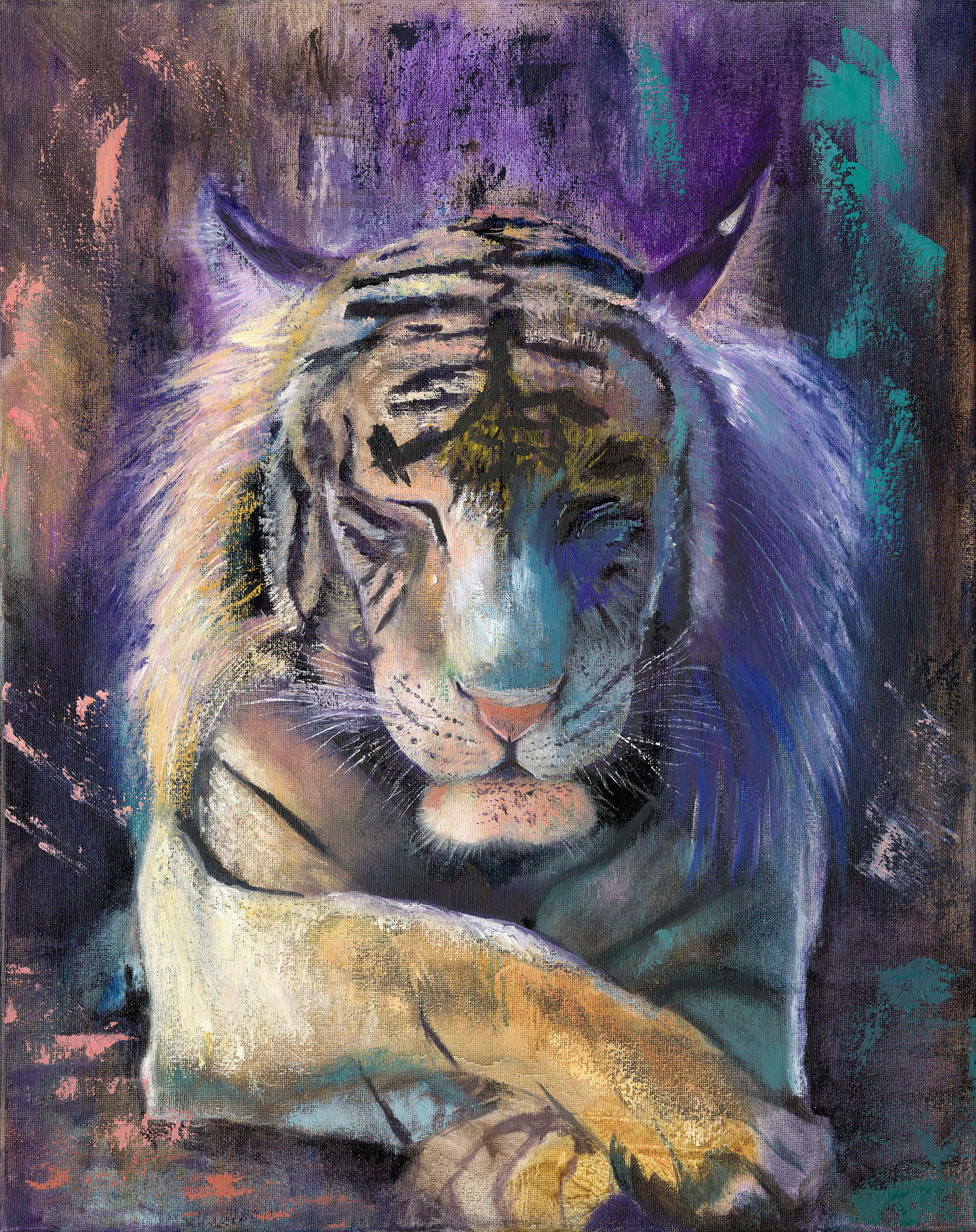 SOLD - Majestic & Steady 16 x 20" Oil on Canvas Original Artwork