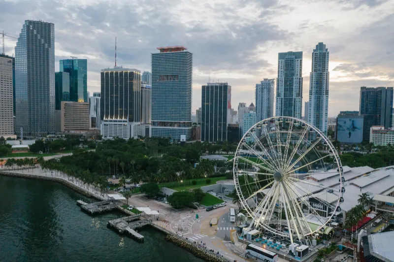 Waterfront skyline in Broward County