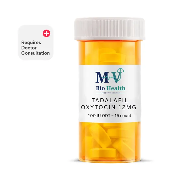 Tadalafil/Oxytocin 12mg/100 IU ODT - 15 Count