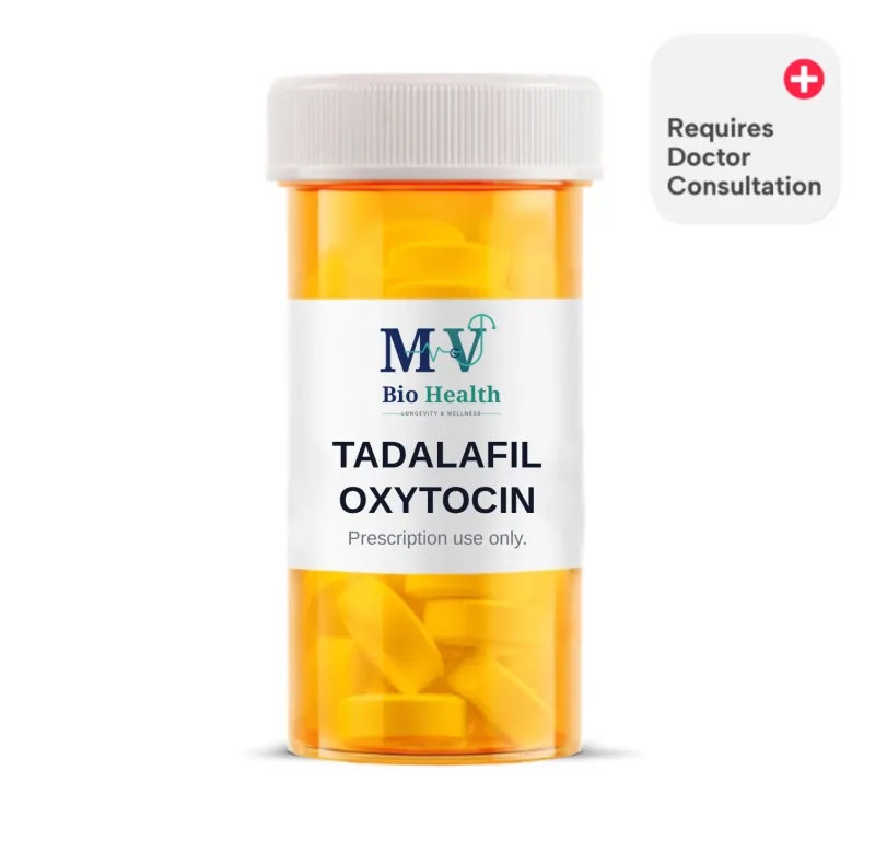 Tadalafil/Oxytocin 12mg/100 IU ODT - 10 Count