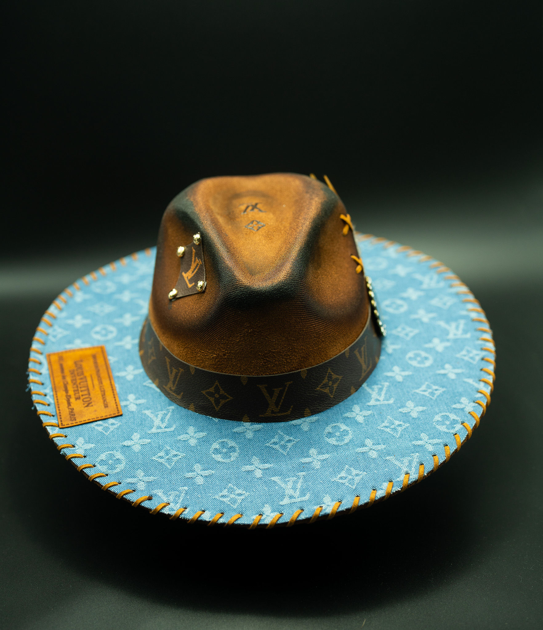 Blue Label — handmade custom fedora by Swaghatz