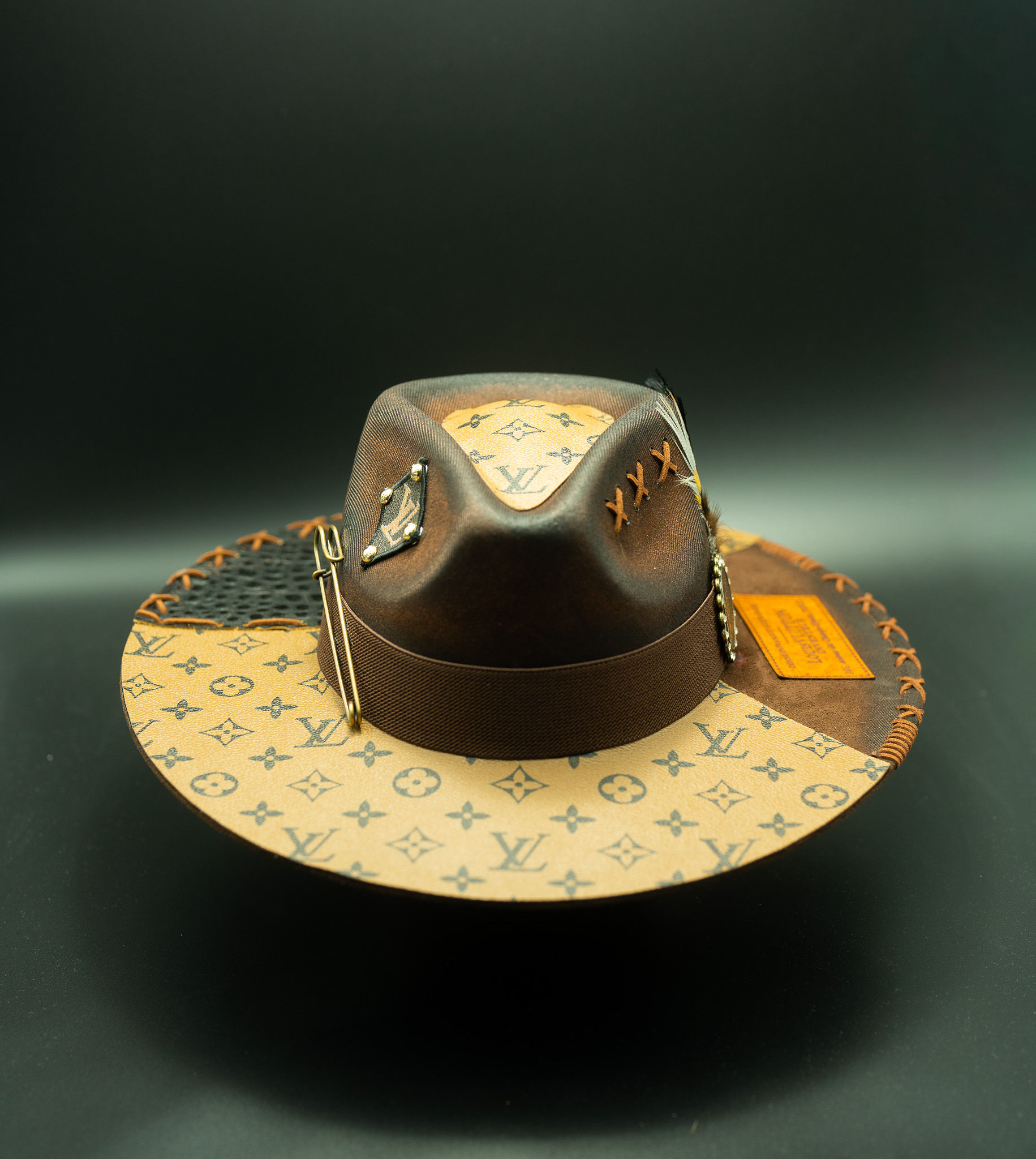 Brown Label — handmade custom fedora by Swaghatz
