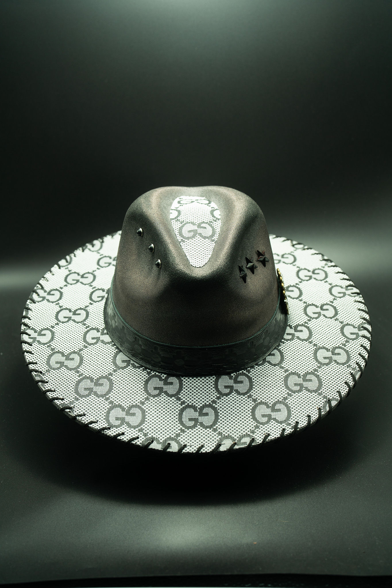 Silver Reign — handmade custom fedora by Swaghatz