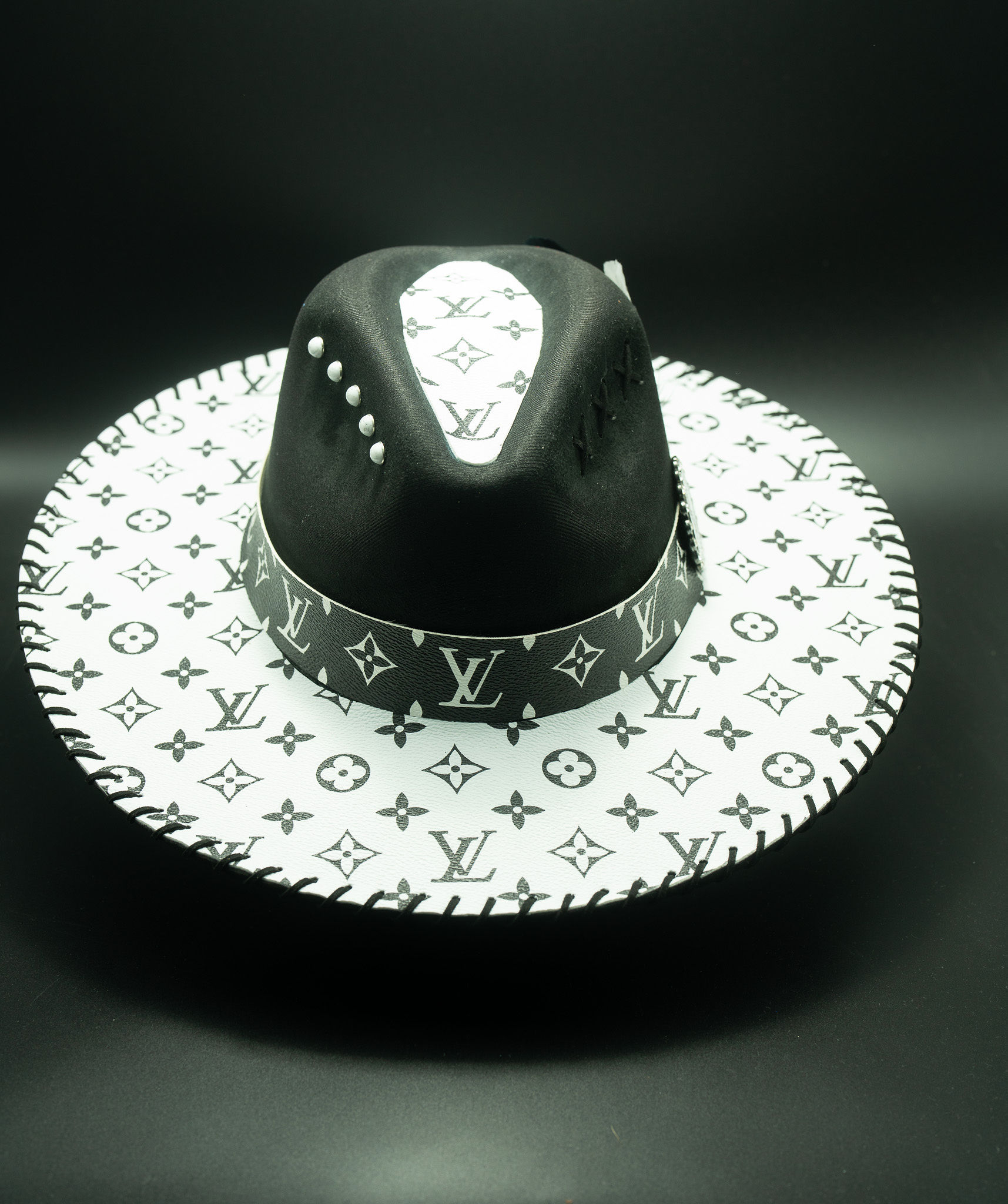 Black Tie — handmade custom fedora by Swaghatz