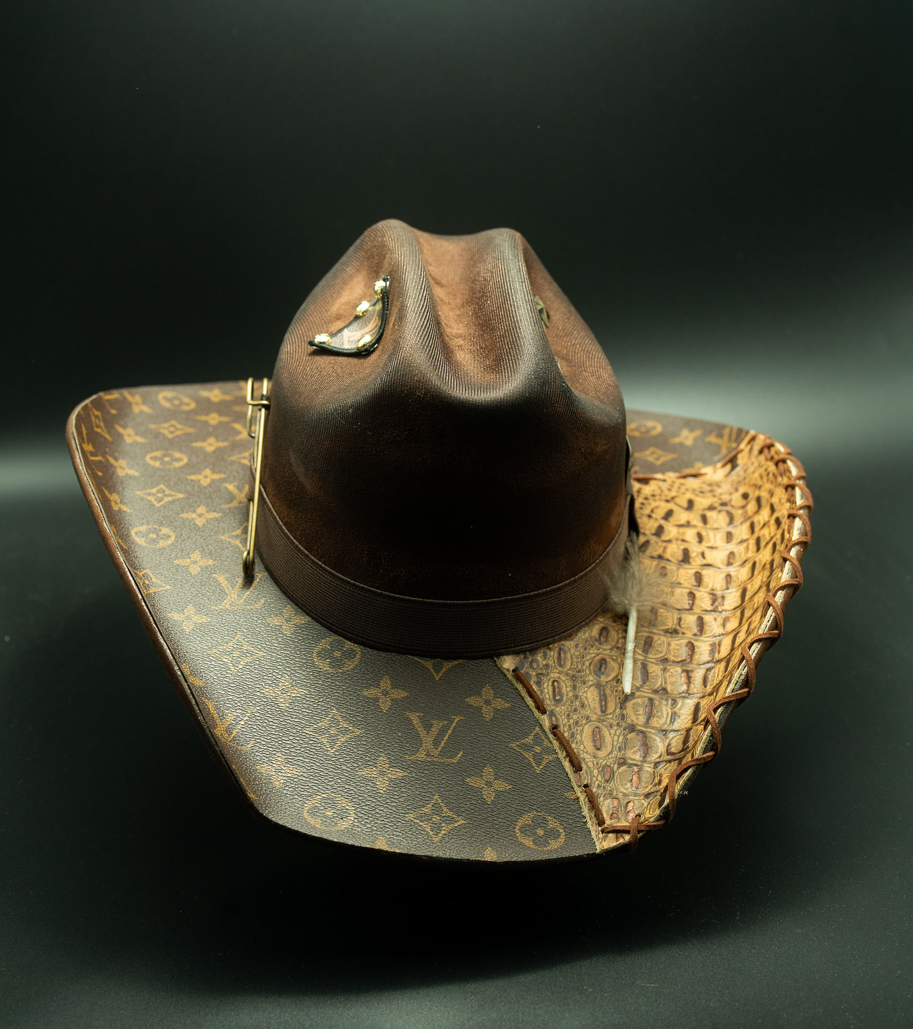 High Roller — handmade custom fedora by Swaghatz