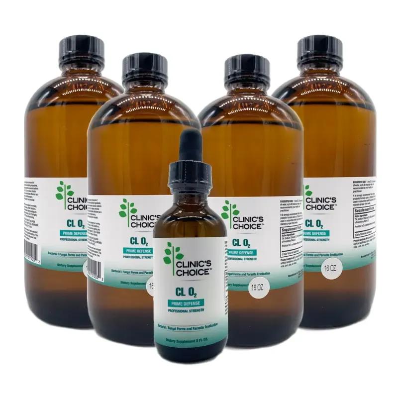 Summer Special! Buy 3 get 1 free – CLO2 Chlorine Dioxide refill bottle – 16oz. (includes 1 2oz bottle)