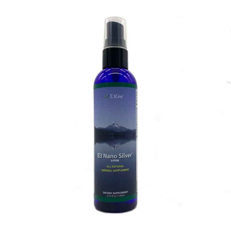 E3 Live Nano Silver (100% pure- 4.5 oz)